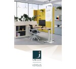 Lampadaire versus à led sur socle noir