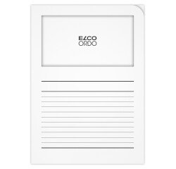 Boite de 100 pochettes-coin Elco ordo classico 22x31cm papier épaisseur 120g blanc