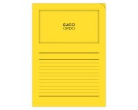 Boite de 100 pochettes-coin Elco ordo classico 22x31cm papier épaisseur 120g jaune