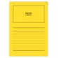 Boite de 100 pochettes-coin Elco ordo classico 22x31cm papier épaisseur 120g jaune