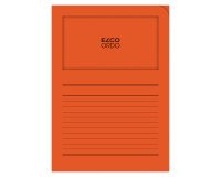 Boite de 100 pochettes-coin Elco ordo classico 22x31cm papier épaisseur 120g orange