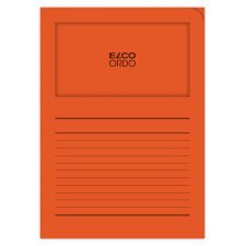 Boite de 100 pochettes-coin Elco ordo classico 22x31cm papier épaisseur 120g orange