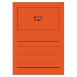 Boite de 100 pochettes-coin Elco ordo classico 22x31cm papier épaisseur 120g orange