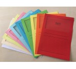 Chemise coin papier avec fenêtre Elco Ordo Classico A4 120 g - Paquet de 100