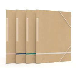 Chemise elastique Oxford touareg a4 carte assorti