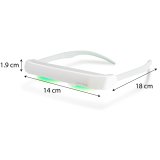 Lunettes Dayvia led sunactiv 02 blanc et gris