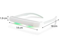 Lunettes Dayvia led sunactiv 02 blanc et gris