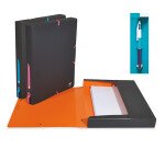 Boite Oxford for student 24x32 Dos40 polypro  opaque assorti