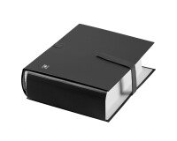 Chemise a sangle 1 rabat extérieur balacron noir