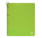 Classeur Oxford school life up a4+ dos20 4anneaux rond polypro assorti