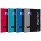 Cahier Oxford etudiants organiserbook a4+ petits carreaux 5mm 160 pages reliure spirale couverture polypro coloris assortis