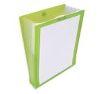 Trieur spécial sac à dos Oxford school life a4 6positions polypro translucide assorti