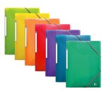 Chemise elastique Oxford school life A4 polypro translucide assorti