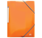 Chemise elastique Oxford school life A4 polypro translucide assorti