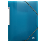 Chemise elastique Oxford school life A4 polypro translucide assorti