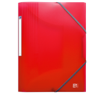 Chemise elastique Oxford school life A4 polypro translucide assorti