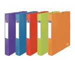 Boite Oxford school life 24x32 dos40 polypro assorti