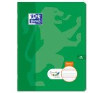 Cahier Oxford Serpodile Agrafe 170X220 48P Ligne 2Mm Niveau4 Turquoise