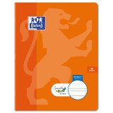 Cahier Oxford serpodile agrafe 170x220 48p ligne 5mm niveau2 vert