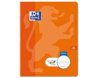 Cahier Oxford Serpodile Agrafe 170X220 48P Ligne 5Mm Niveau2 Vert