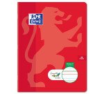 Cahier Oxford Serpodile Agrafe 170X220 48P Ligne 3Mm Niveau3 Bleu Ciel