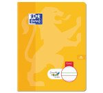 Cahier Oxford Serpodile Agrafe 170X220 48P Ligne 7Mm Niveau1 Orange