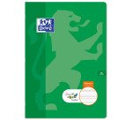 Cahier Oxford Serpodile Agrafe 210X297 48P Ligne 2Mm Niveau4 Turquoise