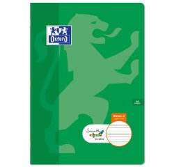 Cahier Oxford Serpodile Agrafe 210X297 48P Ligne 2Mm Niveau4 Turquoise