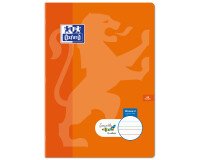 Cahier Oxford Serpodile Agrafe 210X297 48P Ligne 5Mm Niveau2 Vert
