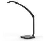 Lampe de bureau led Unilux timelight noir prise europe