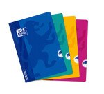 Cahier Oxford OpenFlex A4 grands carreaux Seyès 48 pages agrafées couverture polypro coloris assortis