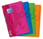 Répertoire Oxford OpenFlex 11x17cm petits carreaux 5mm 96 pages agrafées couverture polypro coloris assortis