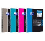 Cahier spirale Oxford Etudiants Notebook A4+ 24 x 32 cm petits carreaux 160 pages