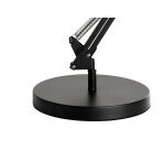 Lampe de bureau led Unilux swingo noir prise europe