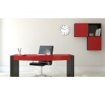 Horloge murale Unilux Aria, gris métal