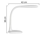 Lampe de bureau led Unilux lucy blanc prise europe