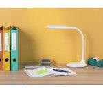 Lampe de bureau led Unilux lucy blanc prise europe
