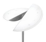 Lampadaire led Unilux zelux gris métal prise europe