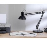 Lampe de bureau led Unilux success 66 noir prise europe