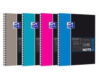 Cuaderno espiral Oxford Estudiantes Notebook 24 x 32 cm cuadros grandes 160 páginas
