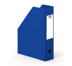 Porte-revues Oxford a4 dos 7cm couverture carte rigide recouverte de pvc bleu
