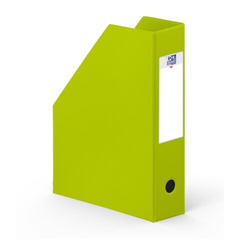 Porte-revues Oxford a4 dos 7cm couverture carte rigide recouverte de pvc vert clair