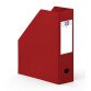 Porte-revues Oxford a4 dos 10cm couverture carte rigide recouverte de pvc rouge