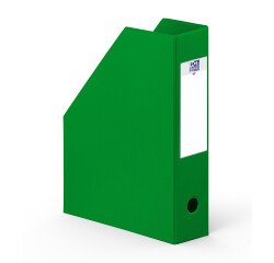 Porte-revues Oxford a4 dos 7cm couverture carte rigide recouverte de pvc vert