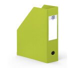 Porte-revues Oxford a4 dos 10cm couverture carte rigide recouverte de pvc vert clair
