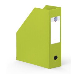 Porte-revues Oxford a4 dos 10cm couverture carte rigide recouverte de pvc vert clair