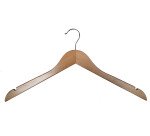 Lot 25 cintres en bois Unilux vesta