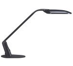 Lampe de bureau led Unilux duo noir prise europe