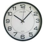 Pendule Unilux magnet gris métal