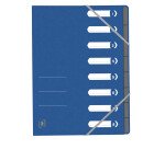 Trieur standard Oxford a4 8 positions couverture carte assortis